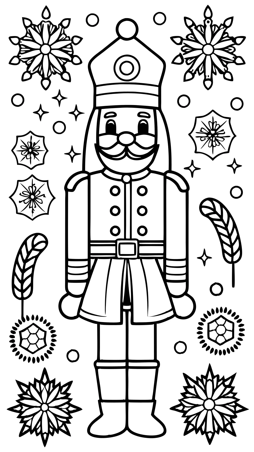 Páginas para colorear de Nutcracker